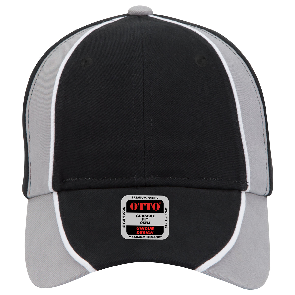 OTTO CAP 6 Panel Low Profile Baseball Cap OTTO 19-701 Otto Cap