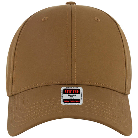 OTTO CAP 6 Panel Low Profile Baseball Cap OTTO 19-768 Otto Cap 084B - Cy Brn OSFM - Adult