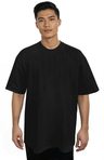 Royal Apparel 19051T Unisex Tubular Short Sleeve Heavy Tee - Black