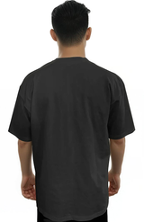 Royal Apparel 19051T Unisex Tubular Short Sleeve Heavy Tee - Black