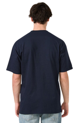 Royal Apparel 19051T Unisex Tubular Short Sleeve Heavy Tee - Navy