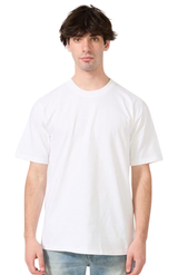 Royal Apparel 19051T Unisex Tubular Short Sleeve Heavy Tee - White