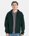 Hanes F280 Unisex Ultimate Cotton Full-Zip Hooded Sweatshirt
