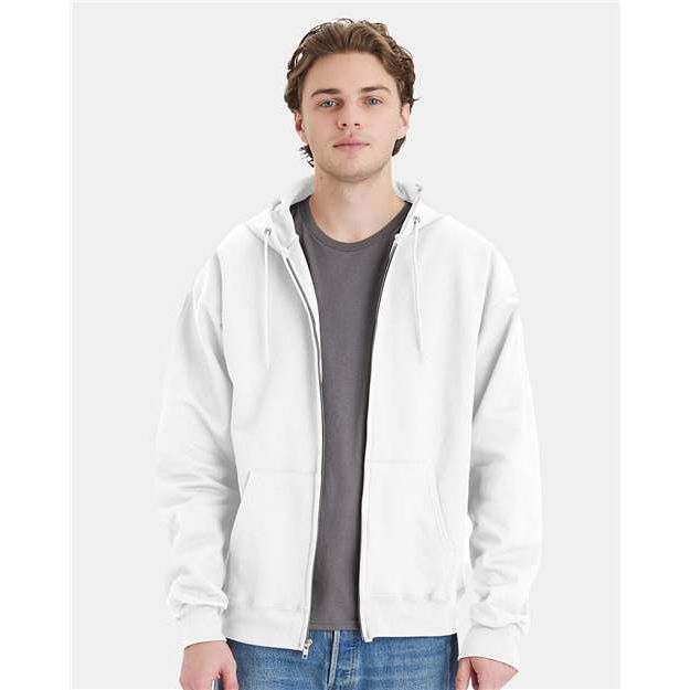 Hanes Ultimate Cotton® Full-Zip Hooded Sweatshirt - Hanes F280 Hanes