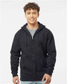 Independent Trading Co. IND4000Z Unisex Heavyweight Full-Zip Hooded Sweatshirt | Wholesale Heavyweight Zip Hoodie