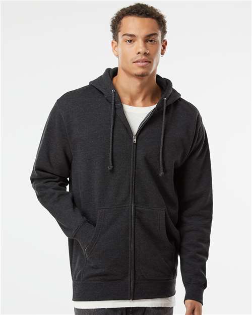 Independent Trading Co. Unisex Heavyweight Full-Zip Hooded Sweatshirt - Independent Trading Co. IND4000Z