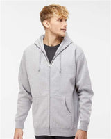 Independent Trading Co. IND4000Z Unisex Heavyweight Full-Zip Hooded Sweatshirt | Wholesale Heavyweight Zip Hoodie