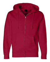 Independent Trading Co. IND4000Z Unisex Heavyweight Full-Zip Hooded Sweatshirt | Wholesale Heavyweight Zip Hoodie