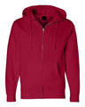 Independent Trading Co. IND4000Z Unisex Heavyweight Full-Zip Hooded Sweatshirt | Wholesale Heavyweight Zip Hoodie