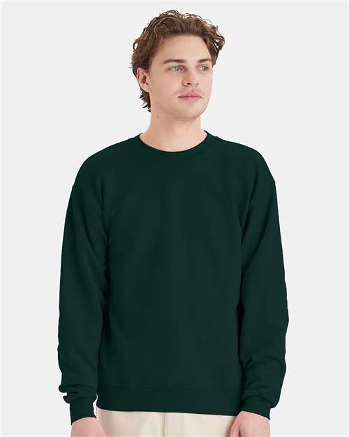 Hanes Ecosmart® Crewneck Sweatshirt - Deep Forest - Hanes P160