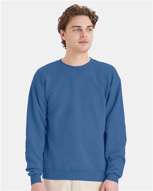 Hanes Ecosmart® Crewneck Sweatshirt - Denim Blue - Hanes P160