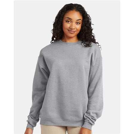 Hanes Ecosmart® Crewneck Sweatshirt - Light Steel - Hanes P160 Hanes