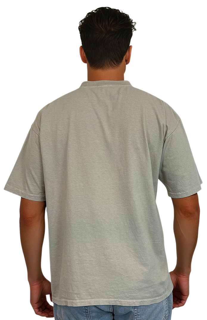 Royal Apparel 19551GD Unisex Garment Dyed S/S Heavy Tee - Silverstone