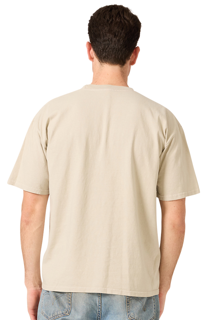 Royal Apparel 19551GD Unisex Garment Dyed S/S Heavy Tee - Tan