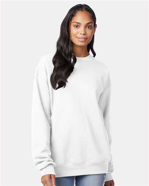 Hanes Ultimate Cotton® Crewneck Sweatshirt - White - Hanes F260