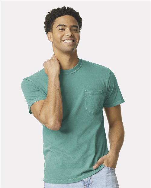 Comfort Colors Unisex Garment-Dyed Heavyweight Pocket T-Shirt - Comfort Colors 6030