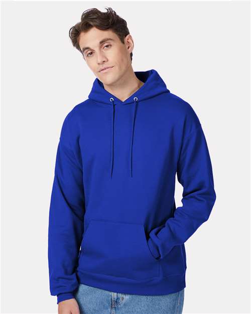 Hanes Ecosmart® Hooded Sweatshirt - Deep Royal - Hanes P170