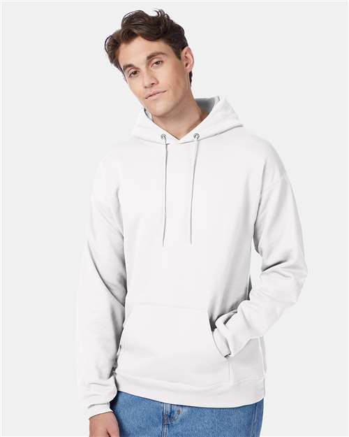 Hanes Ecosmart® Hooded Sweatshirt - White - Hanes P170 Hanes White S