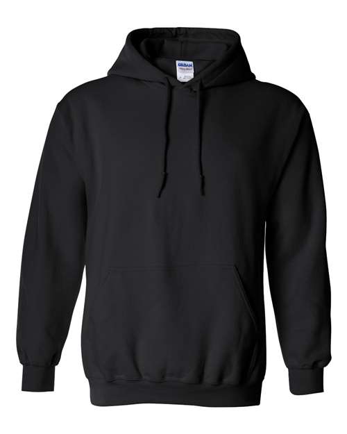 Gildan Heavy Blend™ Hooded Sweatshirt - Black - Gildan 18500 Gildan Black XS