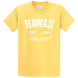Vintage Hawaiian Islands Tee's in 42 Colors and Regular, Big and Tall Sizes 1959 Joe's USA