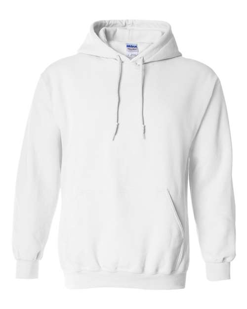 Gildan Heavy Blend™ Hooded Sweatshirt - White - Gildan 18500 Gildan