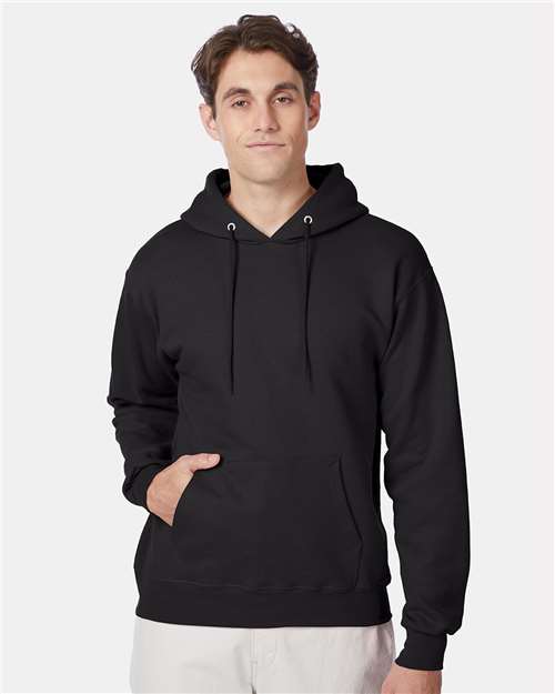 Hanes Ultimate Cotton® Hooded Sweatshirt - Black - Hanes F170