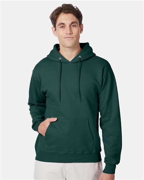 Hanes Ultimate Cotton® Hooded Sweatshirt - Deep Forest - Hanes F170