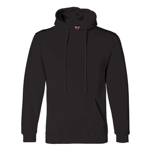 Bayside USA-Made Hooded Sweatshirt - Black - Bayside 960 Bayside