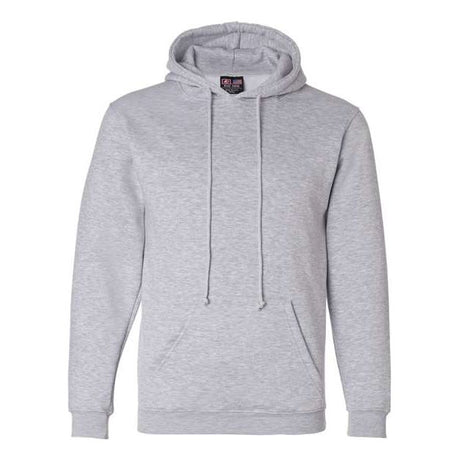 Bayside Unisex USA-Made Hooded Sweatshirt - Dark Ash - Bayside 960 Bayside Dark Ash S