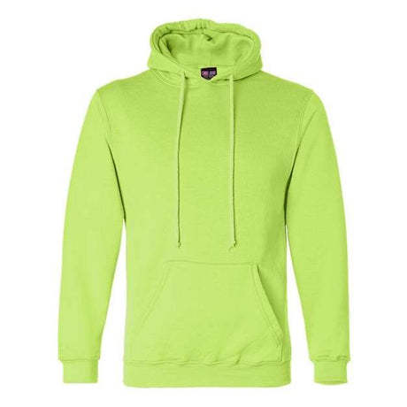 Bayside Unisex USA-Made Hooded Sweatshirt - Lime Green - Bayside 960 Bayside Lime Green S