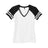 Ladies Game V-Neck Tee Joe's USA X-Small White / Black