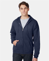 Hanes P180 Unisex EcoSmart Full-Zip Hooded Sweatshirt