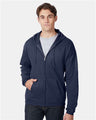 Hanes P180 Unisex EcoSmart Full-Zip Hooded Sweatshirt