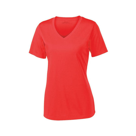 Women's Athletic All Sport V-Neck Tee Shirt in 15 Colors - Sizes XS-4XL