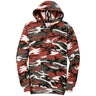 Joe's USA Men's Hoodies - Camo Hooded Sweatshirts Joe's USA Small Red Camo