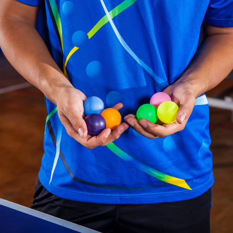 1-STAR TABLE TENNIS BALLS, PACK OF 6 ASSORTED