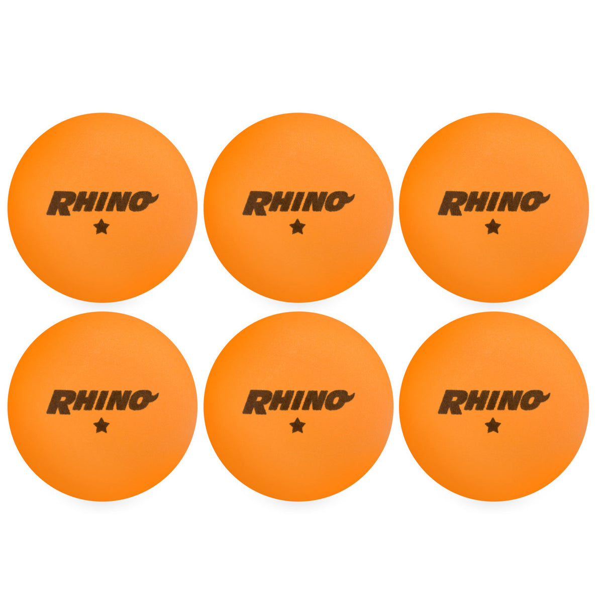 1-STAR TABLE TENNIS BALLS, PACK OF 6 ASSORTED