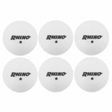 1-STAR TABLE TENNIS BALLS, PACK OF 6 ASSORTED