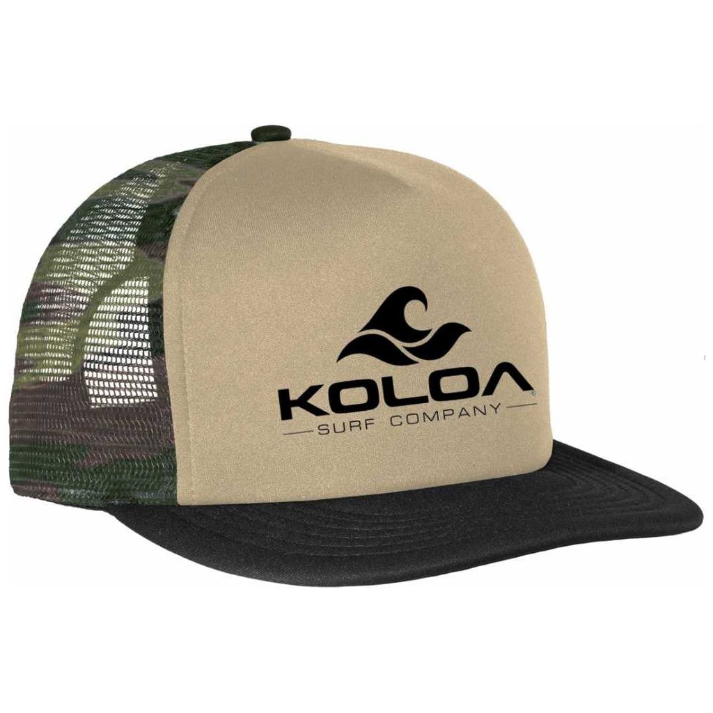 Koloa Surf Co. Mesh Back Poly-Foam Trucker Hats in 8 Colors Koloa Surf Company Caps and Hats