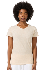 Royal Apparel 20001 Women's Triblend Short Sleeve Tee - Tri Oatmeal