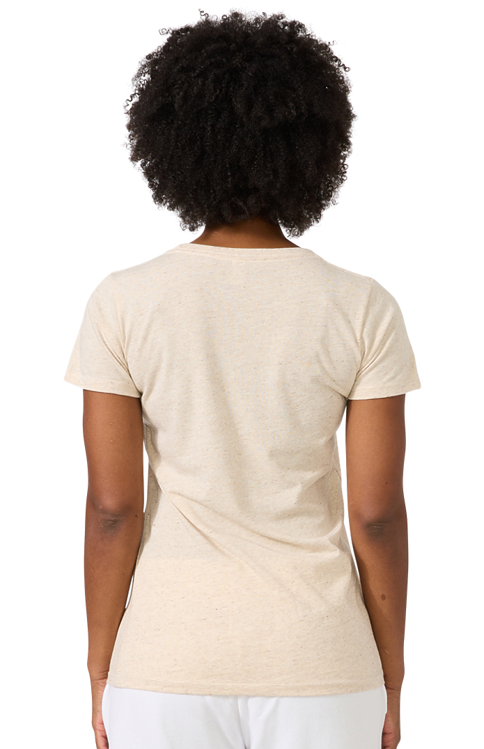Royal Apparel 20001 Women's Triblend Short Sleeve Tee - Tri Oatmeal