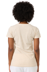 Royal Apparel 20001 Women's Triblend Short Sleeve Tee - Tri Oatmeal