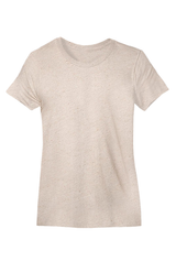 Royal Apparel 20001 Women's Triblend Short Sleeve Tee - Tri Oatmeal