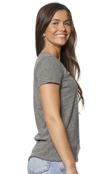 Royal Apparel 20001 Women's Triblend Short Sleeve Tee - Tri Vintage Grey