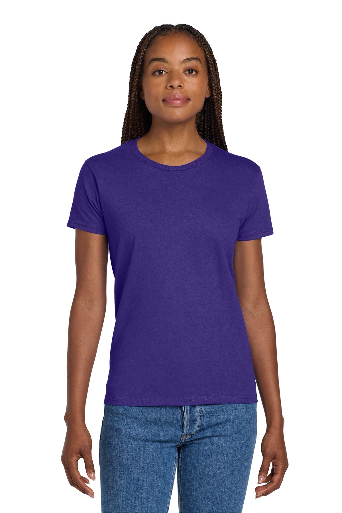 Gildan ®  Women's Ultra Cotton ®  100% US Cotton T-Shirt. 2000L - Gildan 2000L