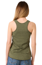 Royal Apparel 20010 Women's Triblend Tank Top - Tri Army