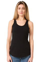 Royal Apparel 20010 Women's Triblend Tank Top - Tri Black