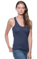 Royal Apparel 20010 Women's Triblend Tank Top - Tri Denim Navy