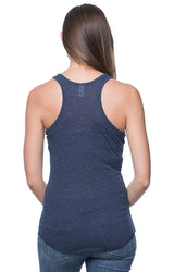 Royal Apparel 20010 Women's Triblend Tank Top - Tri Denim Navy