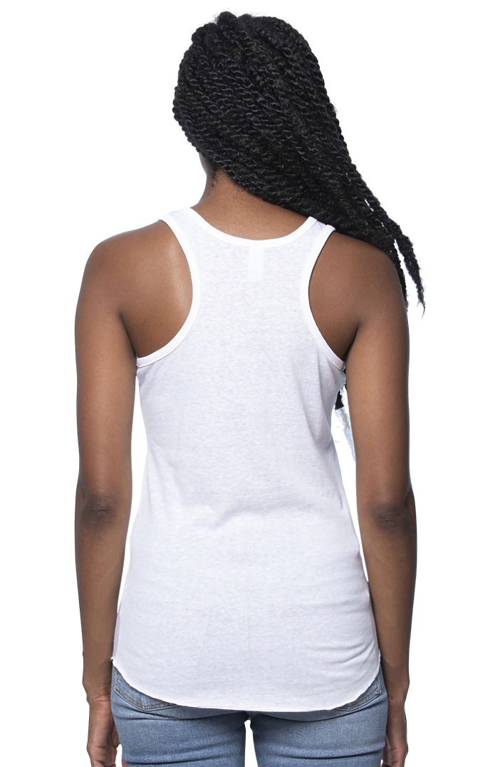 Royal Apparel 20010 Women's Triblend Tank Top - Tri White